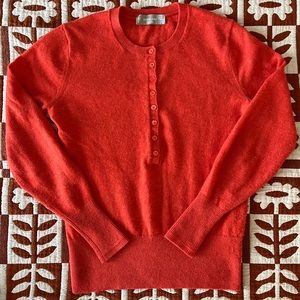 Everlane Cashmere Henley Sweater xxs